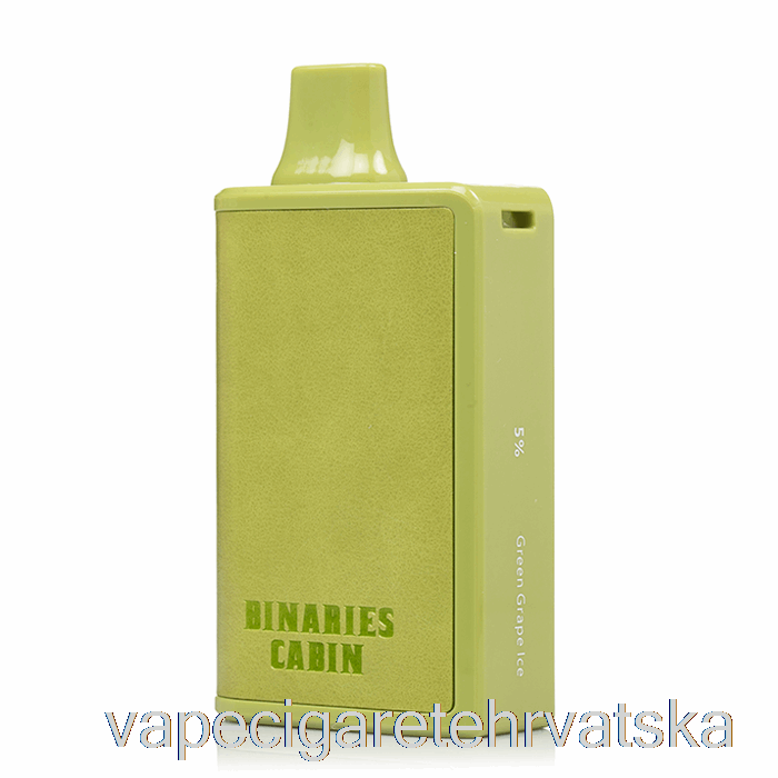 Vape Hrvatska Horizon Binaries Cabin 10000 Disposable Green Grape Ice